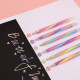 Multi-Colored Gel Pens 6 Pcs